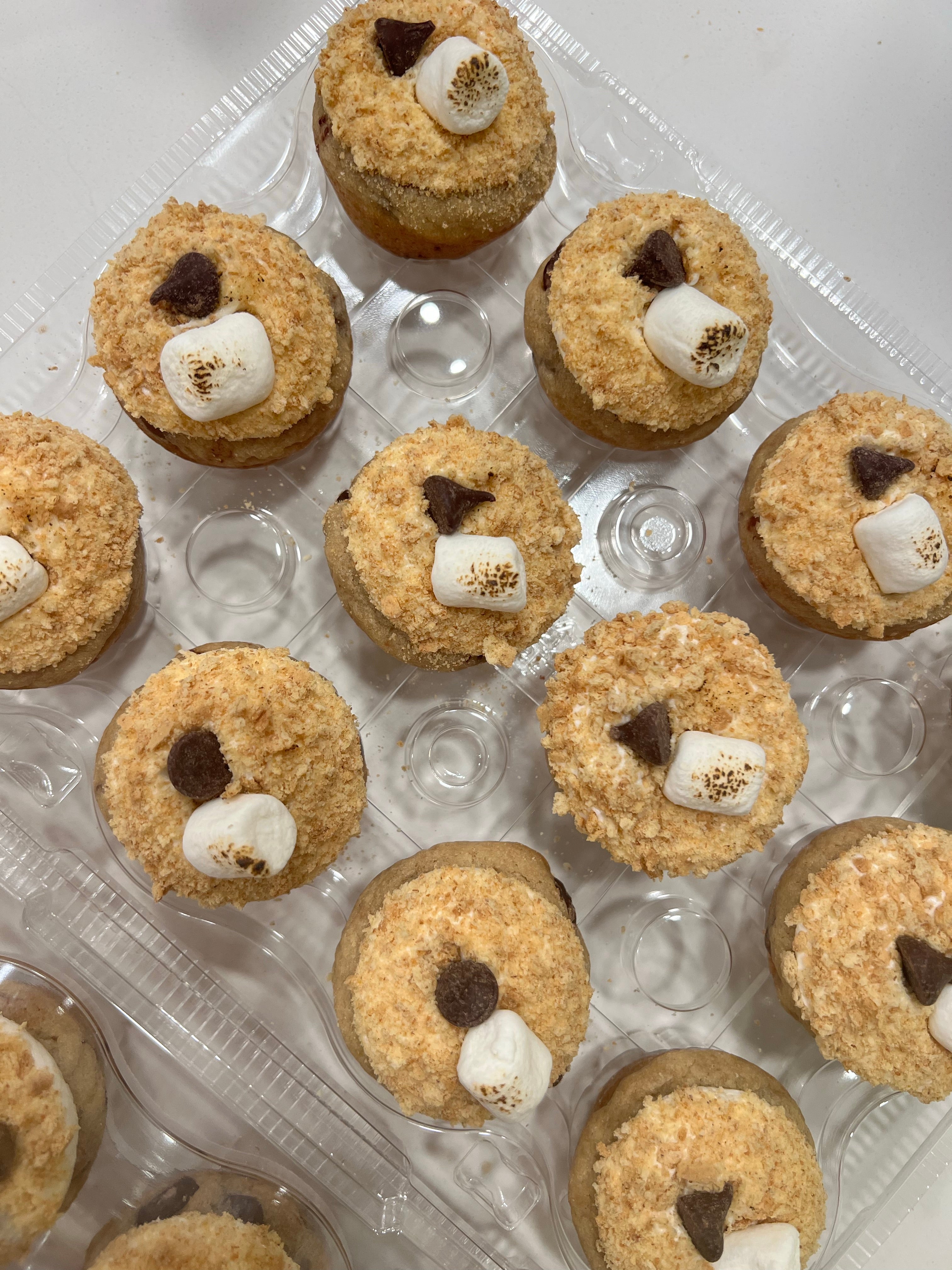 S'Mores Cookie Cake Recipe