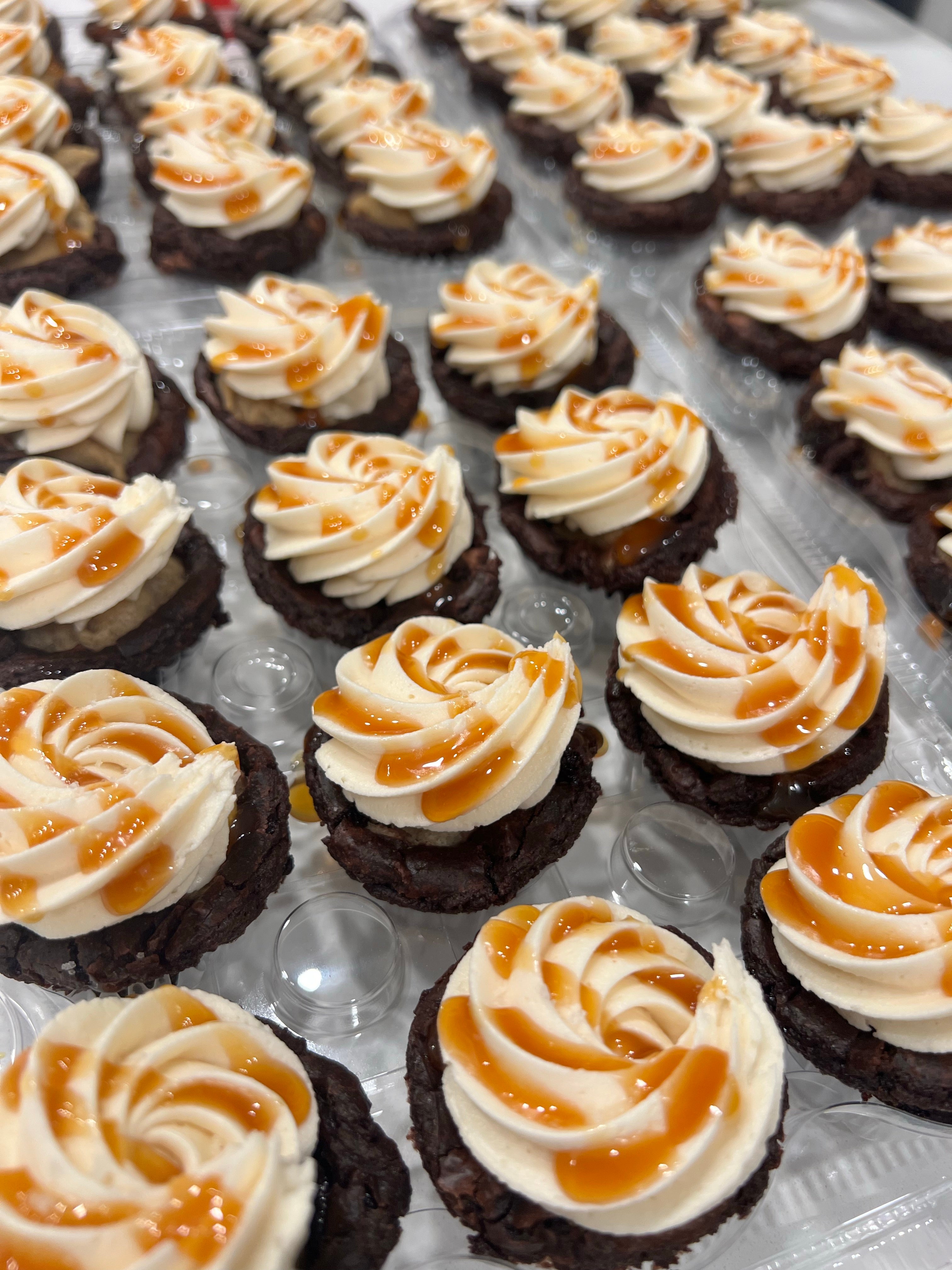 Salted Caramel Brookie Cookie Cake Recipe