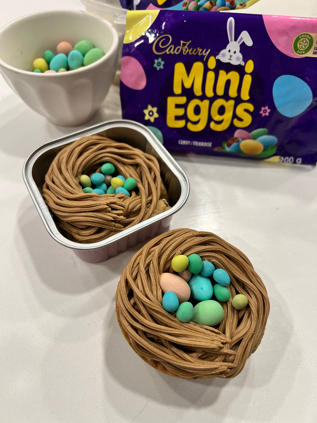 Cadbury Mini Egg Cookie Cake Recipe