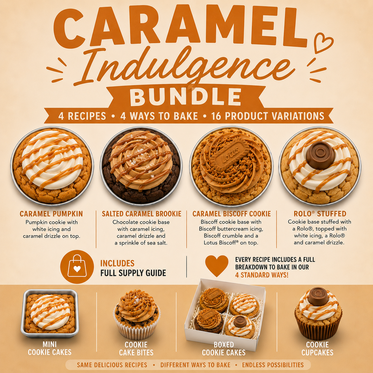 Caramel Indulgence Recipe Bundle