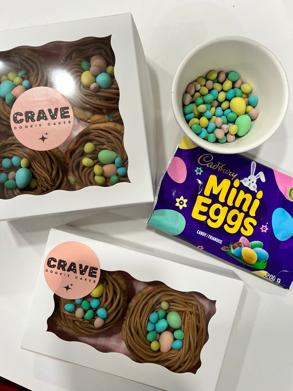 Cadbury Mini Egg Cookie Cake Recipe