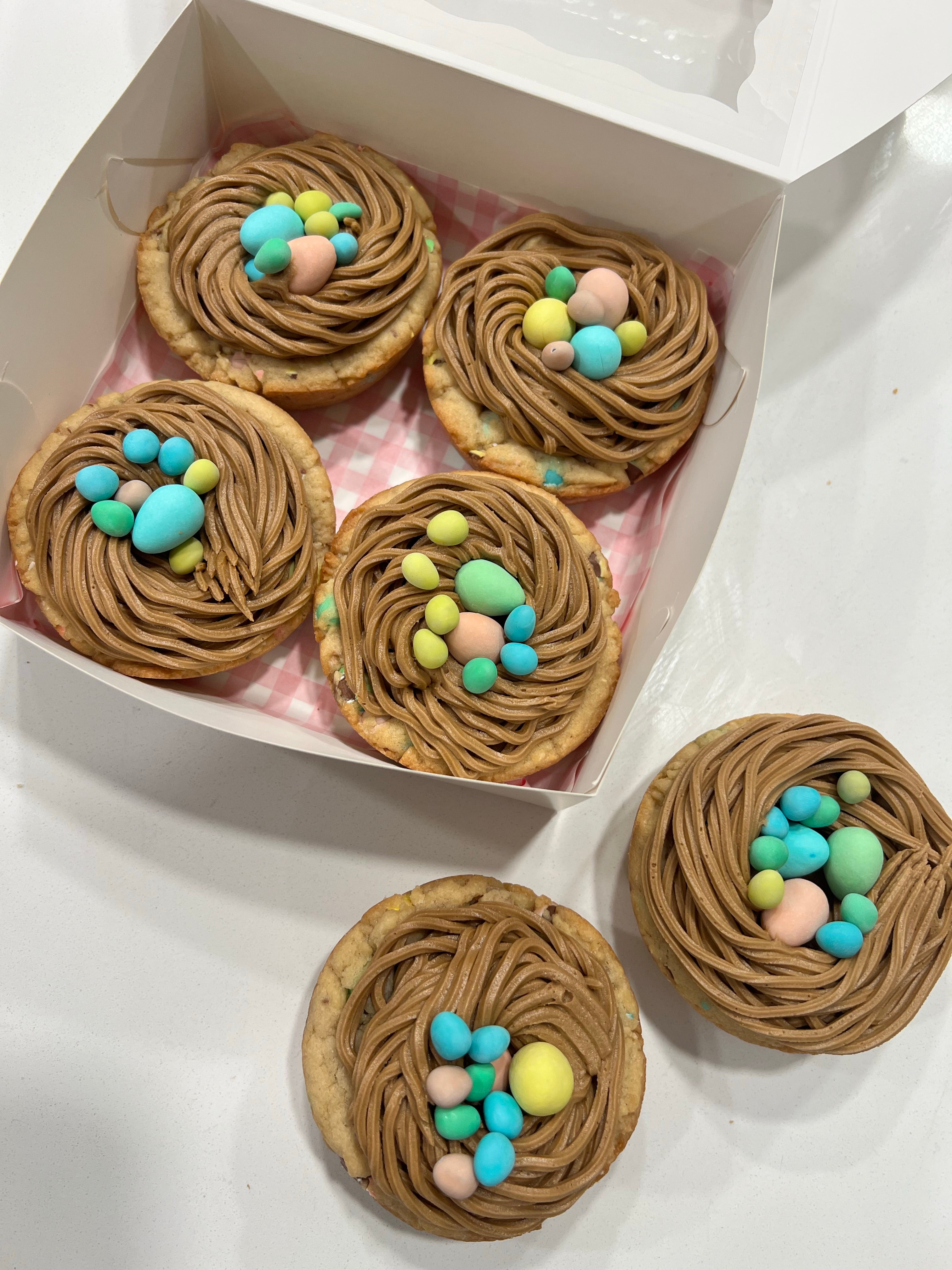Cadbury Mini Egg Cookie Cake Recipe